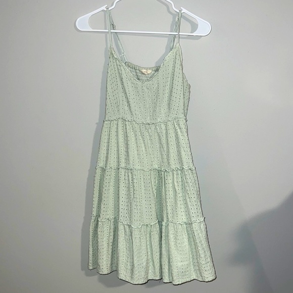 green emerald velvet dress SHADY GREEN WHITE DITSY POPLIN SMOKED WAIST TANK TOP  Sim and Sam
